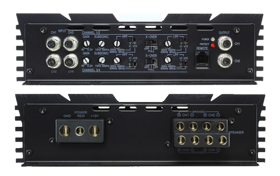 4 Channel Amplifiers